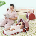 Chiqueirinho Bolsa Berço Portátil mala de bebê viagem proteção solar e mosquitos movel baby crib dobrável