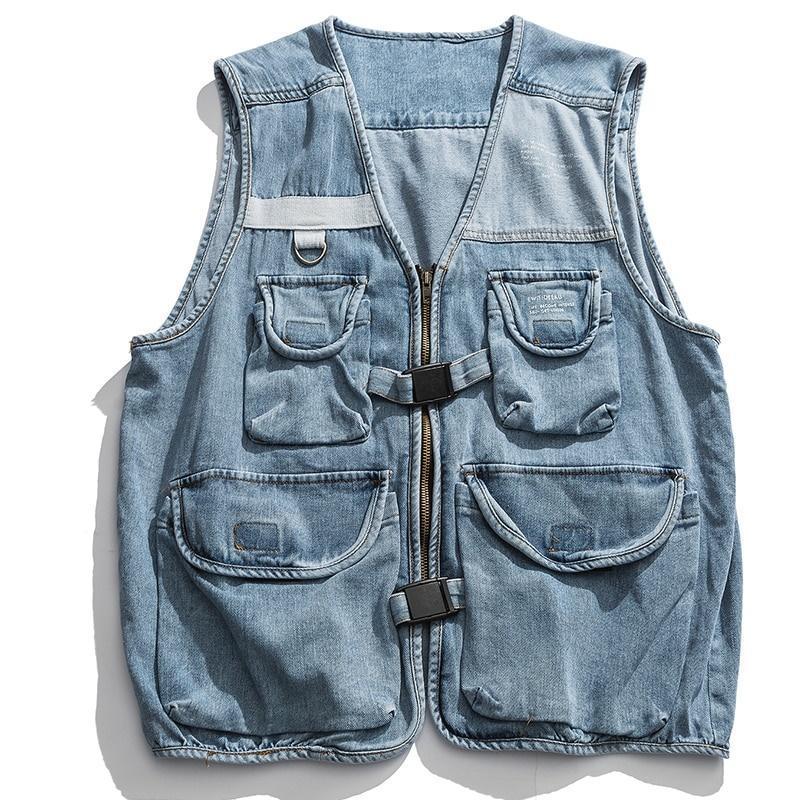 Colete Denim Street - Frete Gratis
