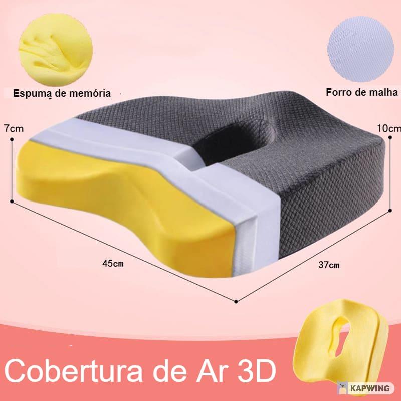 Almofada Ortopédica Premium com Espuma de Memória 5D - 50% OFF 🔥