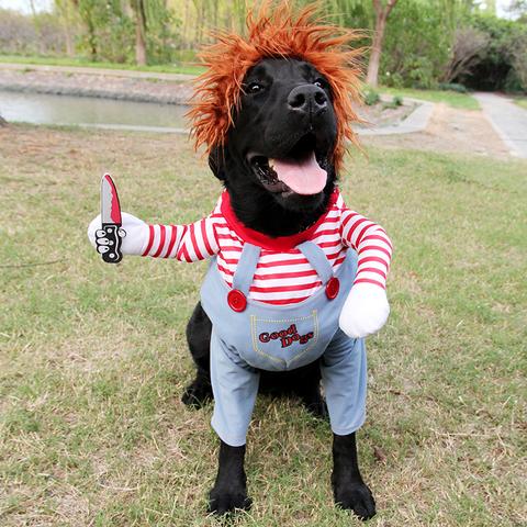 Fantasia de Carnaval para Cachorro Dog Chucky