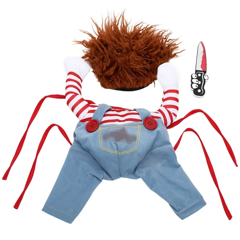 Fantasia de Carnaval para Cachorro Dog Chucky