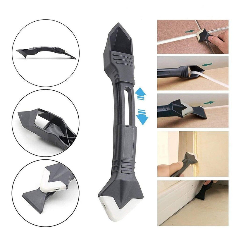 Ferramenta de Calafetagem e Raspador SiliconeClean