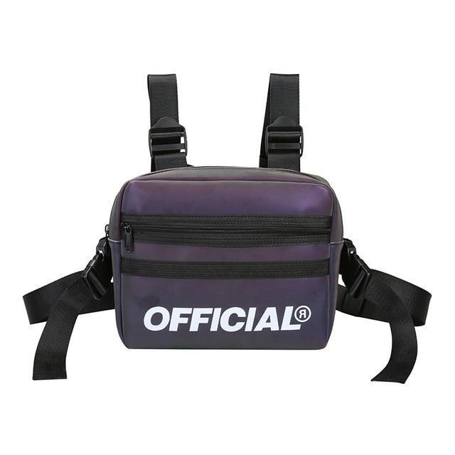 Chest Bag Official Street Reflective - Frete Gratis