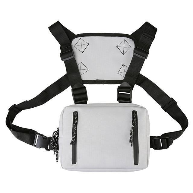 Chest Bag Grafite - Frete Gratis