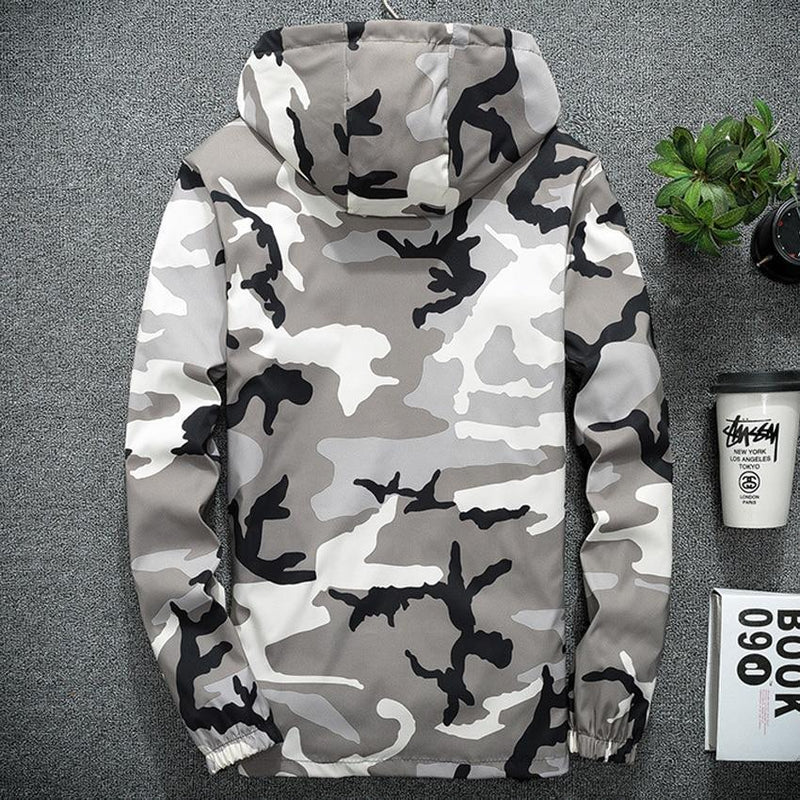 Corta Vento Camo Military - Frete Gratis