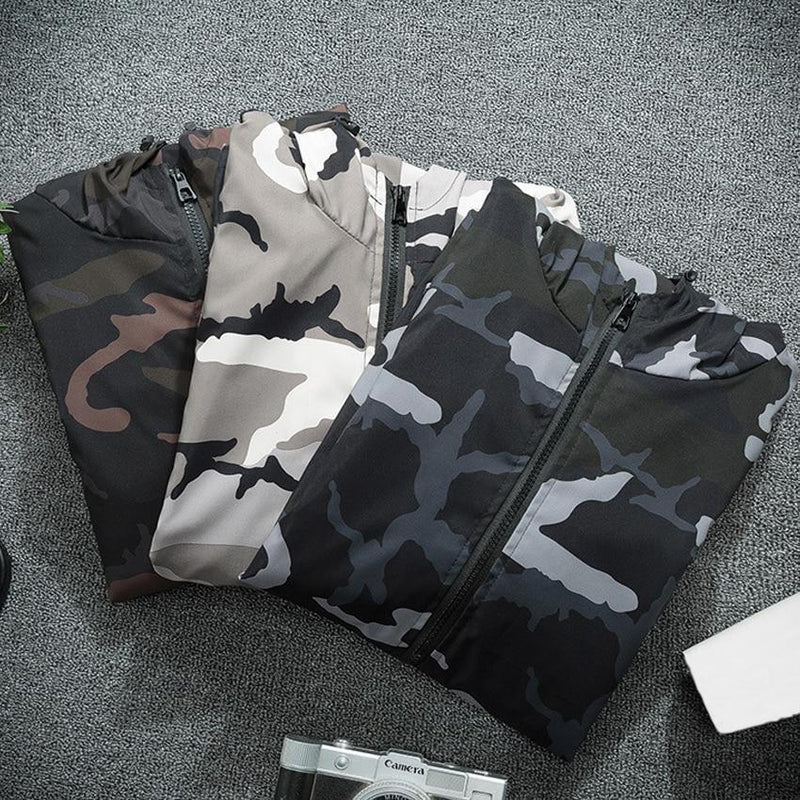 Corta Vento Camo Military - Frete Gratis
