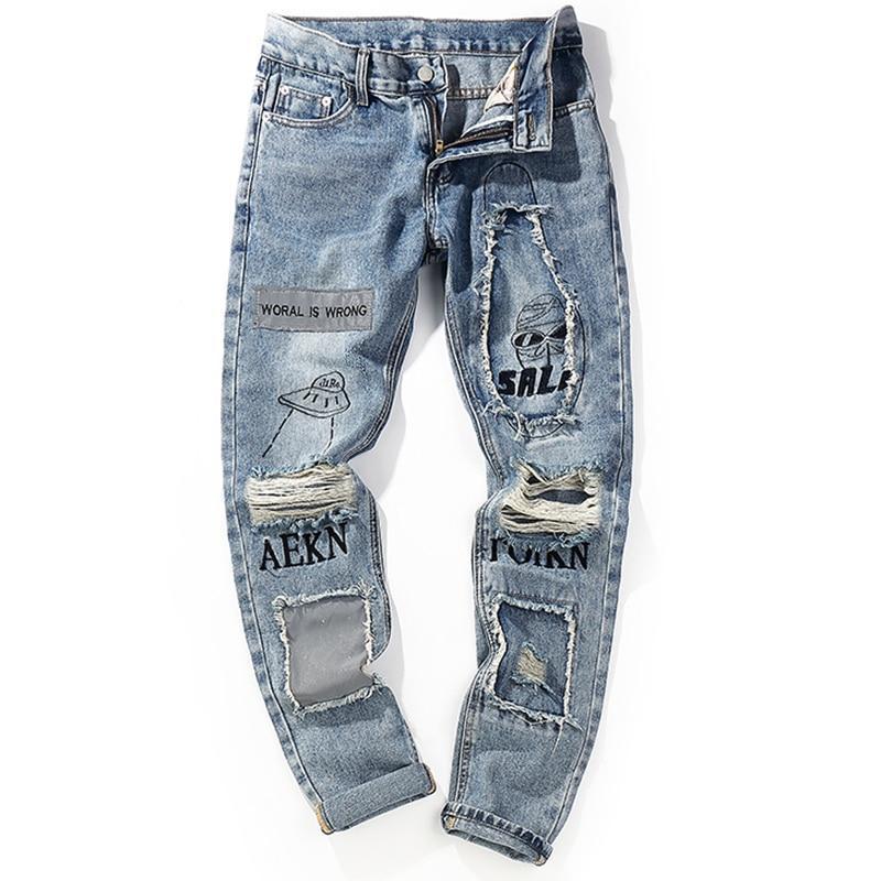 Calça Jeans Skinny Reflective - Frete Gratis