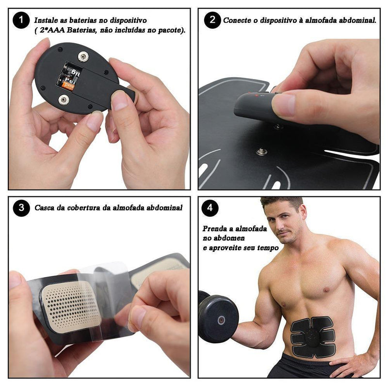 Estimulador Muscular Tonificante - Tecnologia EMS